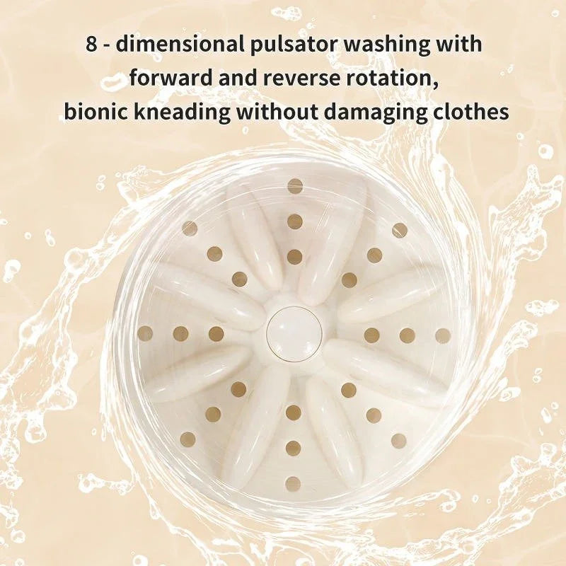 8D pulsator washer drum, gentle bionic kneading - Souq Sama UAE
