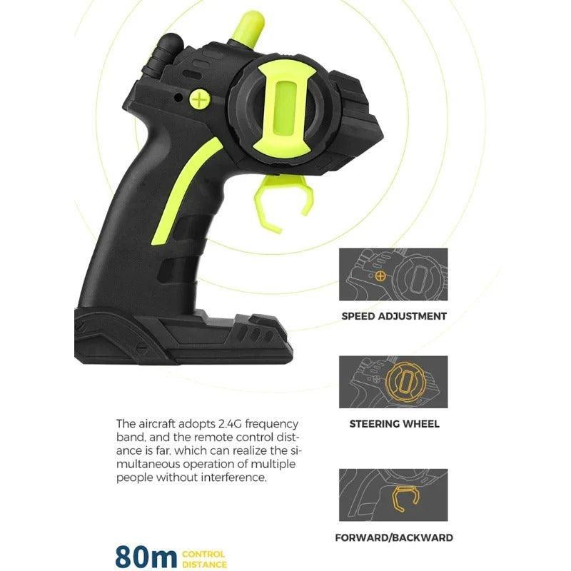 RC boat remote control with 80m range, speed adjustment - Souq Sama UAE