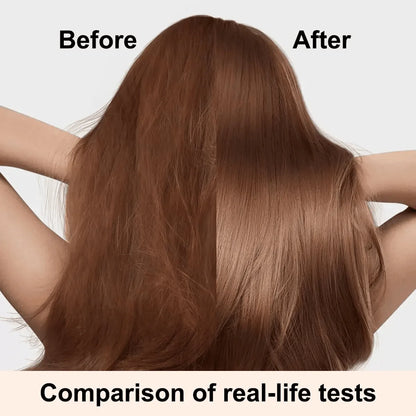 Before and after hair transformation using hair oil - Souq Sama UAE