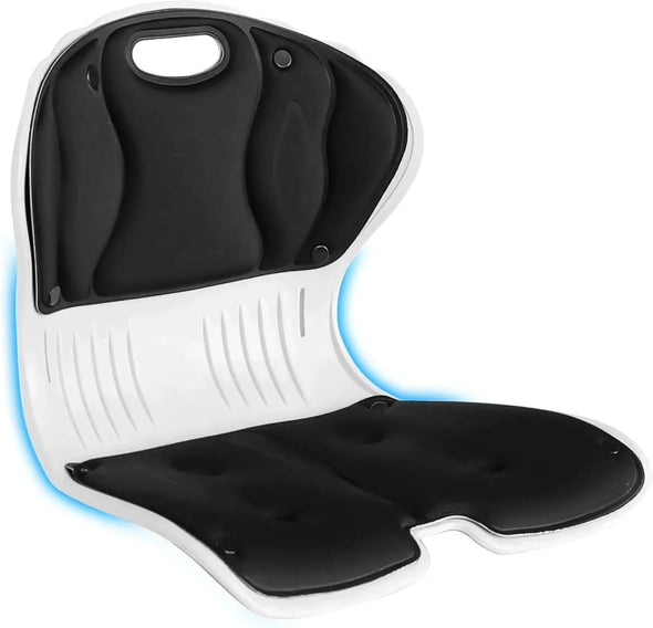 Ergonomic seat cushion with lumbar support and handle - Souq Sama UAE